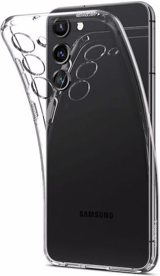 Spigen Liquid Crystal Back Cover Σιλικόνης Διάφανο (Galaxy S23)