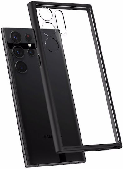 Spigen Ultra Hybrid Back Cover Plastic 2mm Matte Black (Galaxy S23 Ultra)