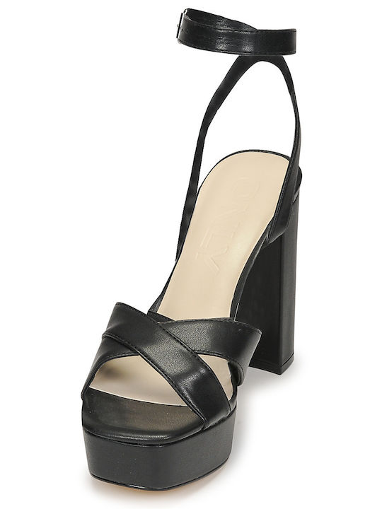 Onlautum3 Sandale Negre