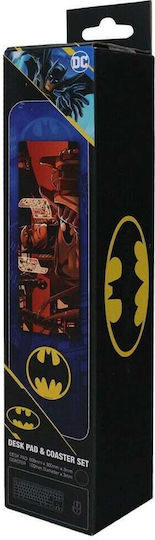 FaNaTtik THG-DC56 Gaming Mouse Pad XXL (800mm) Batman Desk Pad & Coaster Set