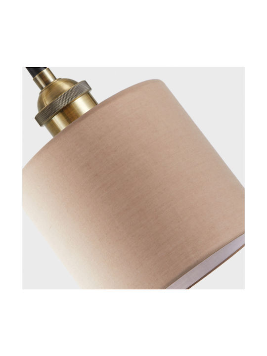 Home Lighting Pendant Light Single-Light for Socket E27 Brown