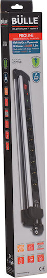 Bulle Power Strip with Surge Protection 8 Positions with 2 USB-A, Switch and Cable 3m