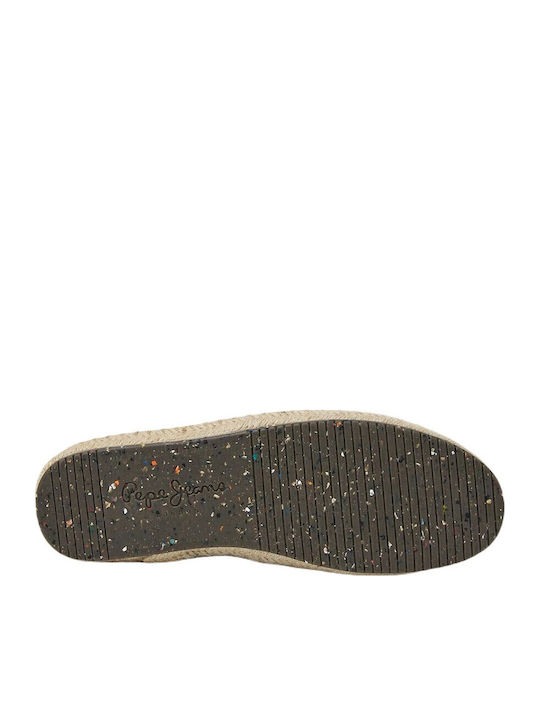 Tourist Classic Fabric Men's Espadrilles in Beige Color