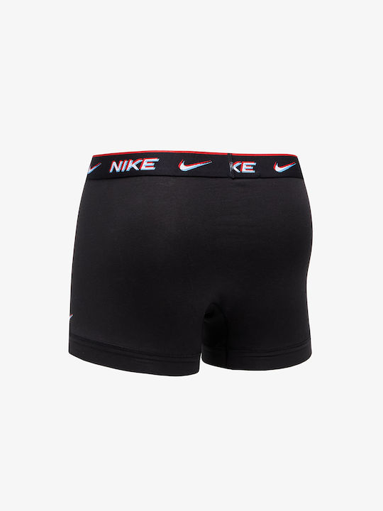 Everyday Cotton Stretch Trunk Ανδρικά Μποξεράκια Μαύρα 3Pack