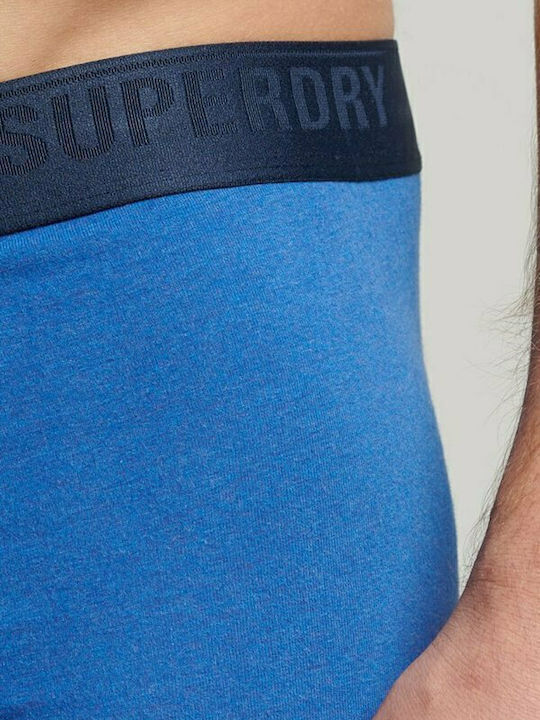 Superdry Herren Boxershorts Mehrfarbig 3Packung