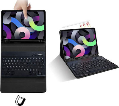 Tech-Protect SC Pen Klappdeckel Kunststoff mit Tastatur Englisch US Rosa iPad 10.9 2022