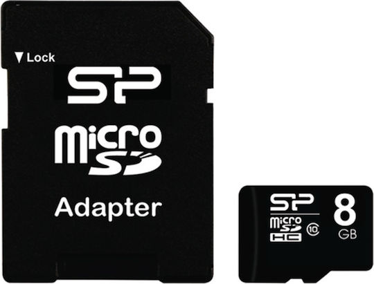 Silicon Power microSDHC 8GB Class 10 High Speed