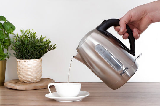 N'Oveen Kettle 1.7lt 2000W Silver