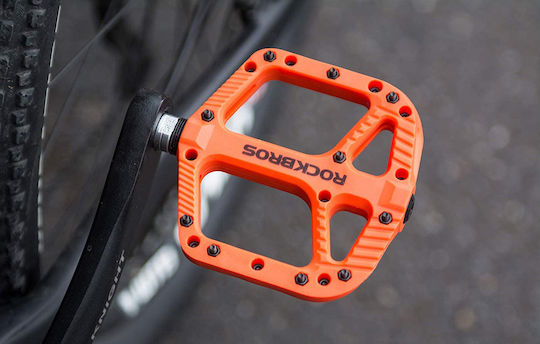 Rockbros Platform Fahrradpedale Wohnung Orange