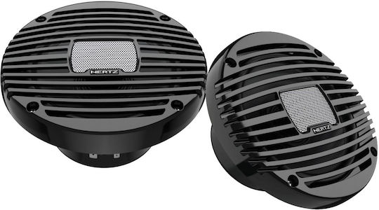 Hertz Marine Speaker Set HEX 6.5 M-C 6.5" with 100W RMS Black