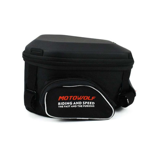 Motowolf Motorrad Tanktasche Tankschloss mit wasserdichter Handyhülle 10Es