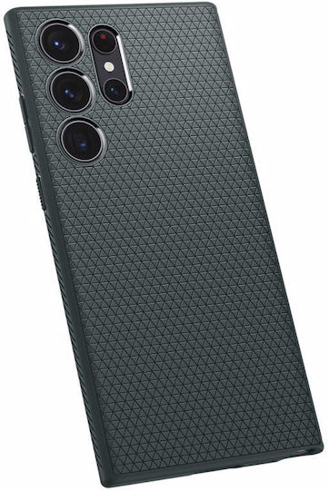 Spigen Liquid Air Back Cover Σιλικόνης Abyss Green (Galaxy S23 Ultra)