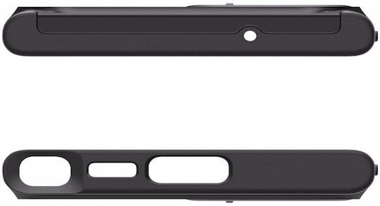 Spigen Optik Armor Back Cover Plastic 2mm Black (Galaxy S23 Ultra)