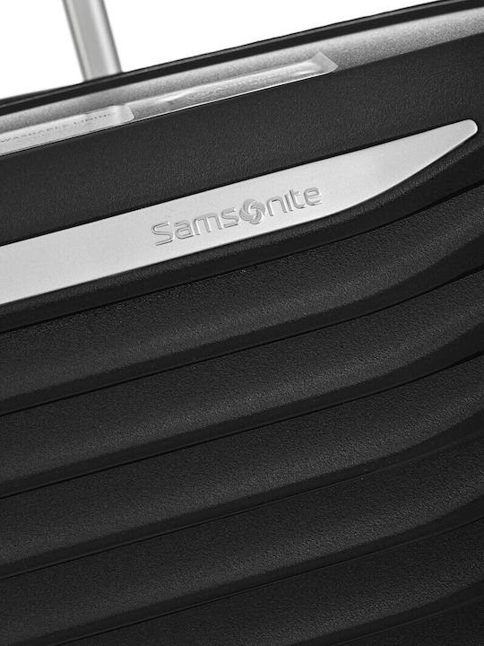 Samsonite Upscape Große Hartschalen Reisekoffer Schwarz mit 4 Rädern Höhe 75cm