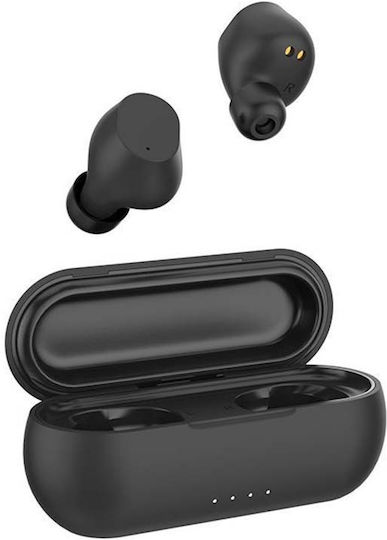 Havit I98 In-ear Bluetooth Handsfree Ακουστικά με Αντοχή στον Ιδρώτα και Θήκη Φόρτισης Μαύρα