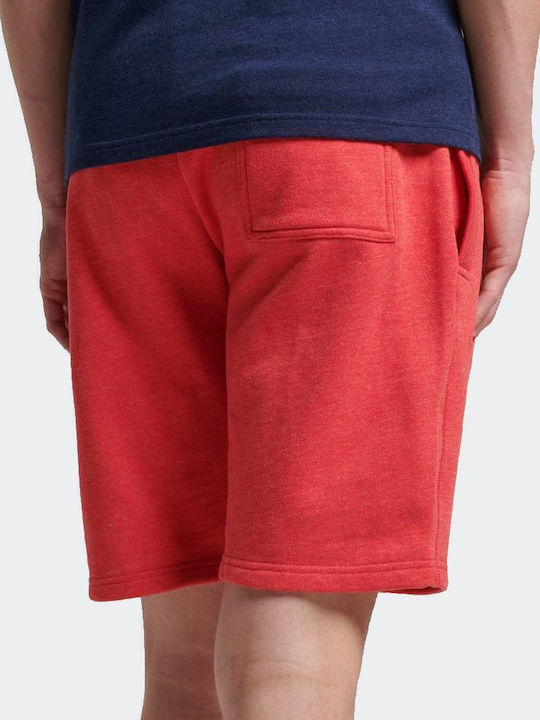 Superdry Αθλητική Ανδρική Βερμούδα Κόκκινη