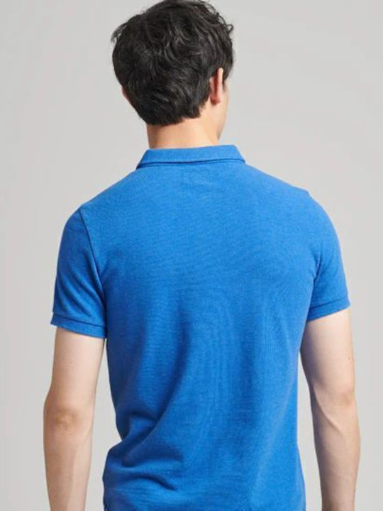 Superdry Polo T-shirt Μπλε