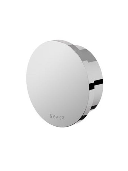 Geesa Opal Single Wall-Mounted Bathroom Hook Silver