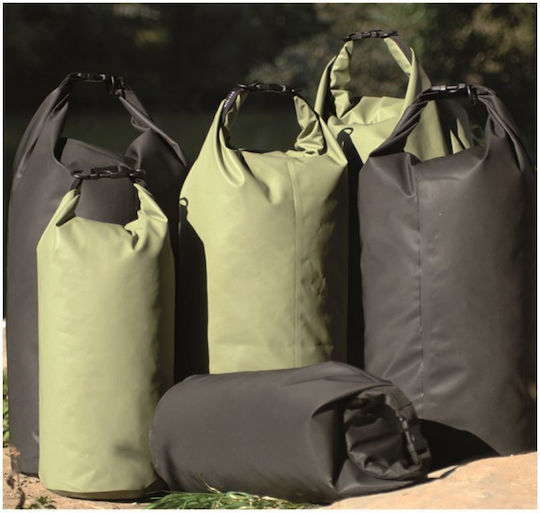 Mil-Tec Wasserdichte Tasche Handtasche mit einer Kapazität von 10 Litern Khaki