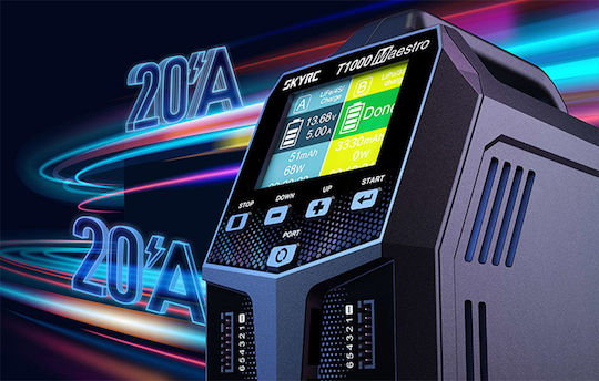 Skyrc T1000 Maestro Charger Φορτιστής για Τηλεκατευθυνόμενο 12V 1τμχ
