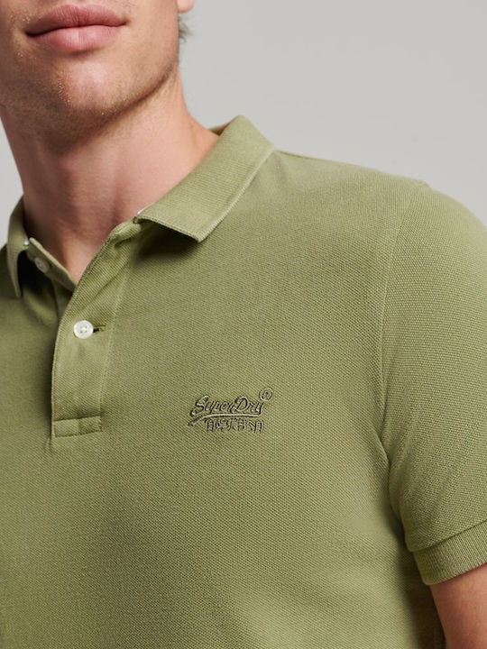 Destroy Polo T-shirt Khaki