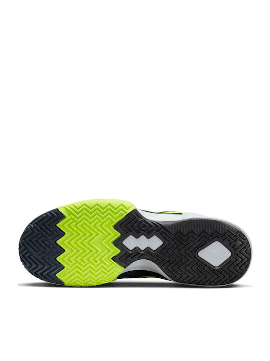 Air Max Impact 4 Χαμηλά Μπασκετικά Παπούτσια Black / Armory Navy / Pure Platinum / Volt