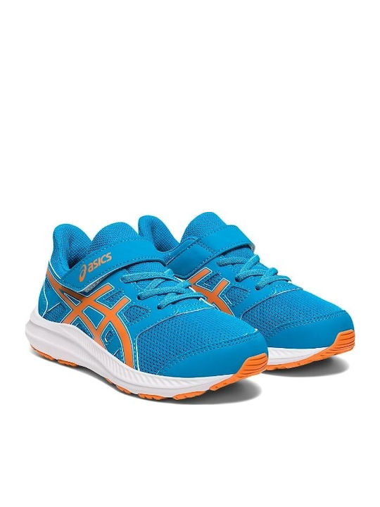Jolt 4 Ps Kids Sports Shoes Running with Hoop & Loop Closure Blue