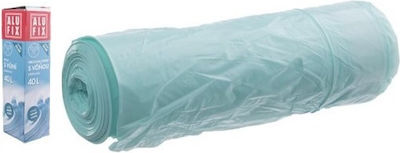 Alufix Αρωματικές Σακούλες Απορριμάτων Χωρητικότητας 40lt με Κορδόνι 53x71cm 10τμχ Μπλε