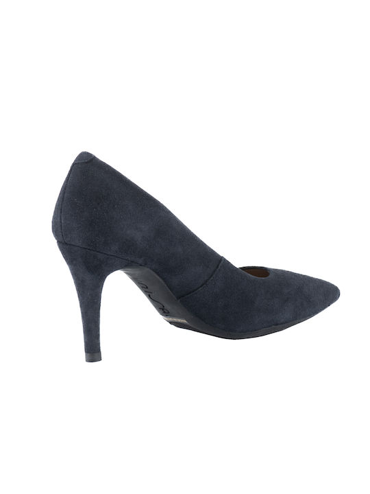 UNISA Gray/Blue Suede High Heel Pumps