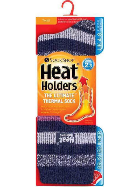 Heat Holders Twist Γυναικείες Ισοθερμικές Κάλτσες Πολύχρωμες