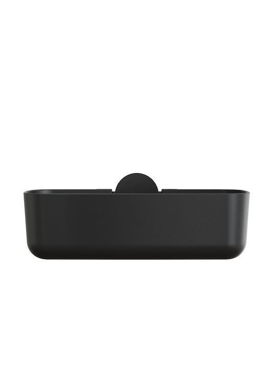 Geesa Opal Plastic Sponge Holder Countertop Black