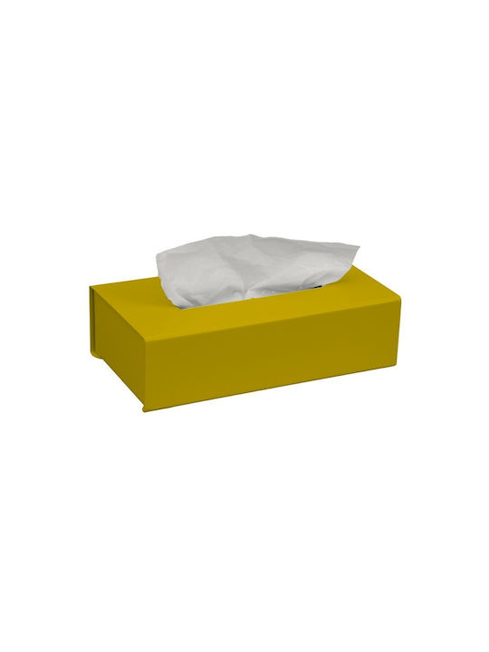 Pam & Co Tissue-Halter Gelb 25x13x7.5cm 120-603