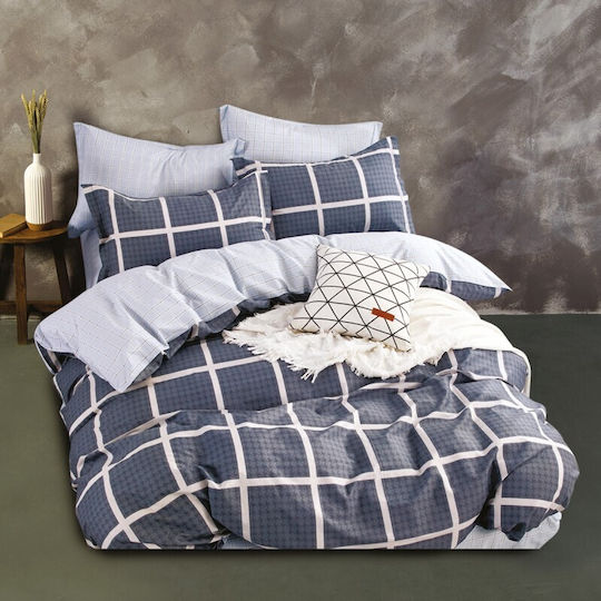 SB Home Set Queen 4pcs 230x260cm Ethra Blue