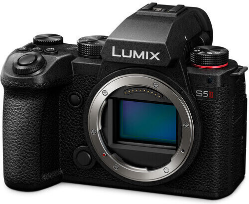 Panasonic Lumix S5 II Mirrorless Φωτογραφική Μηχανή Kit (Lumix S 20-60mm F3.5-5.6) Μαύρη