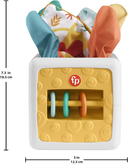 Fisher Price Activity Cube Activity Box with Tissues for 3++ Months