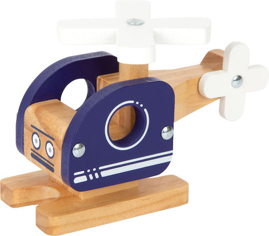 Small Foot Vehicle Helicopter Legler made of Wood for 18++ Months