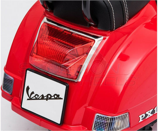 Лицензиран Vespa Piaggio Електрическо 6 волта Бял