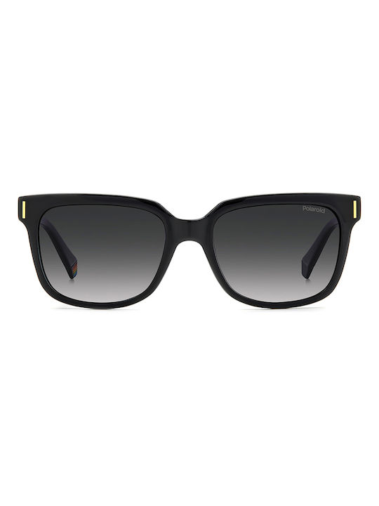 Polaroid Sunglasses with Black Metal Frame and Black Gradient Polarized Lenses PLD6191/S 807/WJ