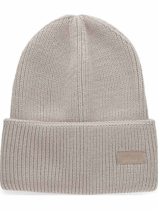 Knitted Beanie Cap Ecru OTHAW22ACAPF033-11S