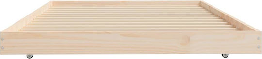vidaXL Couch Steady Hardware Beige 80x200cm 823499