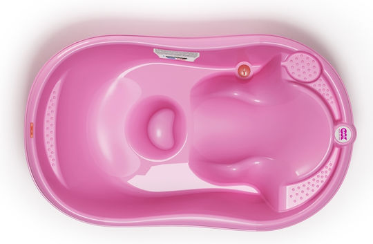 OK Baby Бебешка Вана Onda 2 с термометър Fuchsia