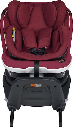 BeSafe iZi Twist B Καθισματάκι Αυτοκινήτου i-Size με Isofix Burgundy Μelange 0-18 kg