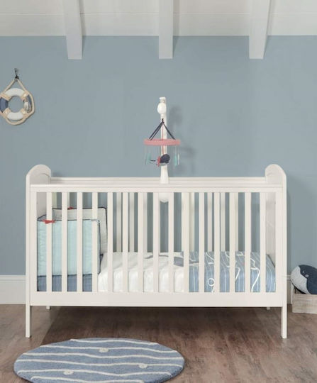 Mamas & Papas Dover Nursery Furniture Set with Bed & Nursery Drawer White