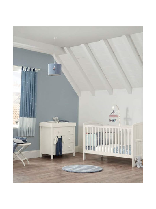 Mamas & Papas Dover Seturi de mobilier pentru copii cu Pat și Comodă Alb