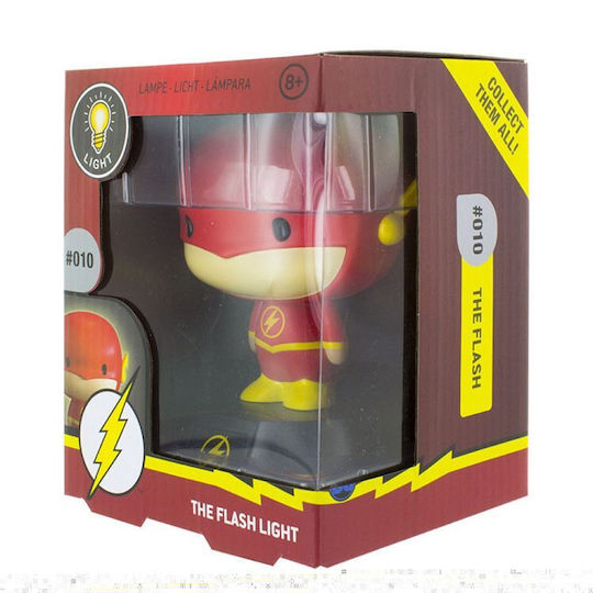 Paladone Kids Decorative Lamp The Flash 3D Character Red