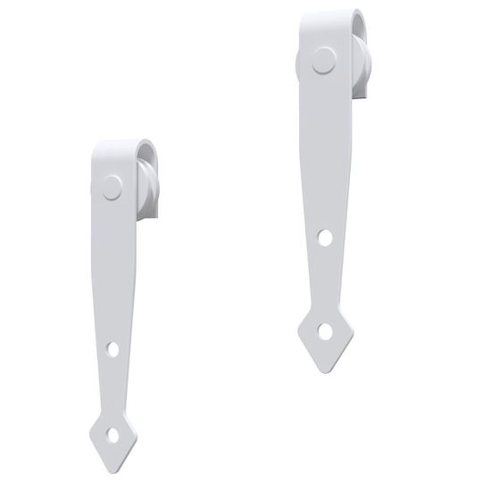 vidaXL Furniture Hardware White 152x22x17cm 151700