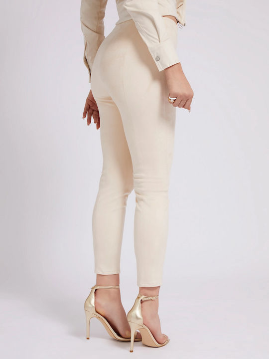 Guess Frauen Lang Leggings Beige