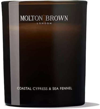 Molton Brown Aromatische Kerze in Gefäß Küstenzypresse & Meerfenchel