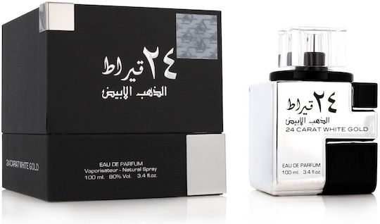 Lattafa 24 Carat White Gold Eau de Parfum 100ml