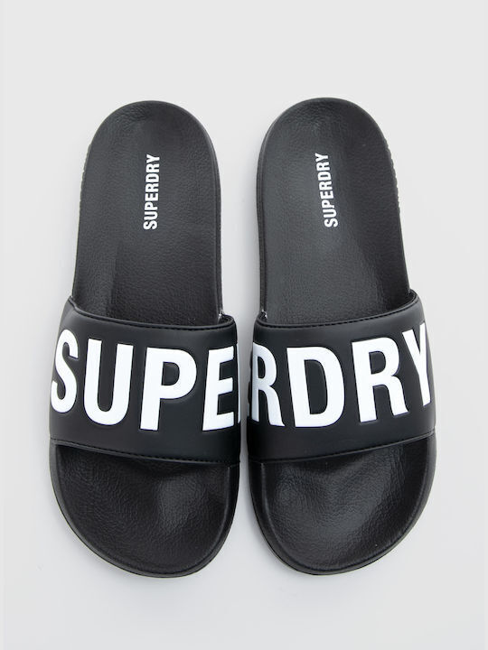 Superdry Code Core Ανδρικά Slides Μαύρα MF310222A-33B | Skroutz.gr